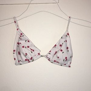 Cherry bikini top